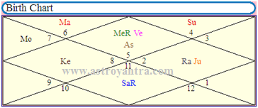 Business Astrology Chart